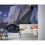 Papier peint Star Wars Sandcrawler Intissé - Bleu / Noir