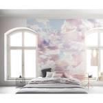 Papier peint intissé Clouds Intissé - Multicolore - Multicolore - Largeur : 300 cm