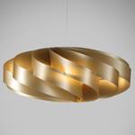 Hanglamp Flat II polyacryl - 1 lichtbron - Goud