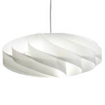 Suspension Flat III Plexiglas - 1 ampoule - Blanc