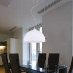 Hanglamp Alicante gesatineerd glas/ijzer - 1 lichtbron