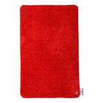 Tapis de bain Soft Fibres synthétiques - Rouge - 60 x 60 cm