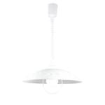 Hanglamp Eco-S III gesatineerd glas/polyester PVC - 1 lichtbron