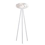 Lampadaire Flat Plexiglas / Fer - 1 ampoule - Blanc