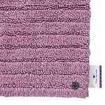 Tapis de bain Cotton Stripe Coton - Mauve - 70 x 120 cm