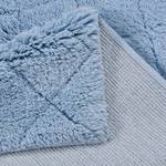 Badematte Cotton Pattern Baumwolle - Blau - 70 x 120 cm