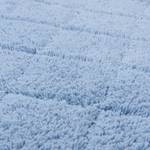 Badematte Cotton Pattern Blau - 60 x 100 cm