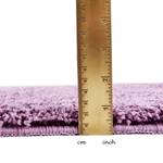 Tapis de bain Soft Fibres synthétiques - Mauve - 70 x 120 cm