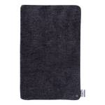 Tapis de bain Soft Fibres synthétiques - Anthracite - 70 x 120 cm