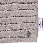 Badmat Cotton Stripe katoen - Taupe - 60 x 100 cm