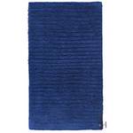 Badematte Cotton Stripe Baumwolle - Marineblau - 60 x 60 cm