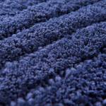 Tapis de bain Cotton Stripe Coton - Bleu marine - 60 x 60 cm