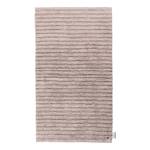 Badematte Cotton Stripe Baumwolle - Sand - 60 x 60 cm