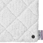 Badematte Cotton Pattern Baumwolle - Weiß - 60 x 60 cm