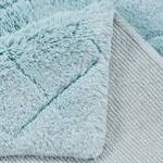 Badmat Cotton Pattern katoen - Turquoise - 60 x 60 cm