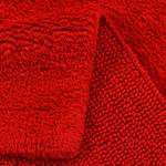 Badematte Cotton Double Baumwolle - Rot - 60 x 60 cm
