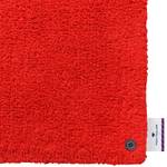 Badematte Cotton Double Baumwolle - Rot - 60 x 60 cm