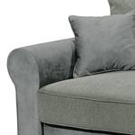 Sofa Marcola (2-Sitzer) Webstoff; Microfaser - Microfaser Salvo: Grau