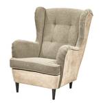 Fauteuil Marson Tissu, microfibre - Microfibre Salvo: Crème - Sans repose-pieds