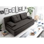 Schlafsofa Swanton Webstoff - Webstoff Roge: Anthrazit