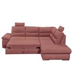 Ecksofa Caldwell Webstoff - Webstoff Roge: Altrosa - Ottomane davorstehend rechts