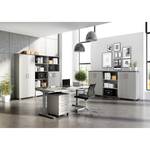 Armoire de bureau GW-Profi 2.0 III Gris clair / Graphite - Gris clair