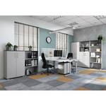 Armoire de bureau GW-Profi 2.0 III Gris clair / Graphite - Gris clair