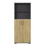 Aktenschrank GW-Profi 2.0 II Graphit / Grandson Eiche Dekor - Eiche Grandson Dekor / Graphit