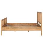 Bed van rotan Vinar Bruin - 160 x 200cm