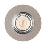 LED-plafondlamp Vitar Concrete II beton/staal - Grijs - Aantal lichtbronnen: 1