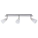 LED-plafondlamp Easy Fix XIX staal - 3 lichtbronnen