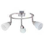 LED-plafondlamp Easy Fix XX staal - 3 lichtbronnen