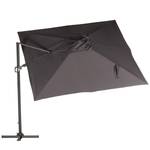 Parasol Roma aluminium/polyester - Zwart