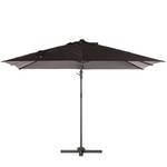 Parasol Roma Aluminium / Polyester - Noir