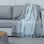 Plaid Protea Pinstripe Zanzibar textielmix - Mintkleurig