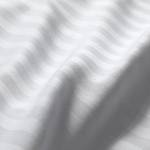 Parure de lit Valerina Satin de coton - Blanc - 135 x 200 cm + oreiller 80 x 80 cm