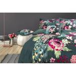 Parure de lit Blossom Satin de coton - Multicolore - 140 x 200 cm + coussin 65 x 65 cm