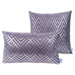 Coussin Prisma II Velours - Graphite