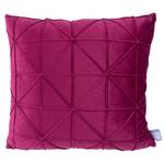 Coussin Paulina II Velours - Rose foncé