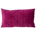 Coussin Paulina II Velours - Rose foncé