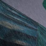 Tapis Tropical Polyester - Noir / Vert - 130 x 190 cm