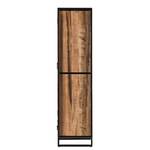 Armoire Iron II Marron - Bois massif - 172 x 200 x 50 cm