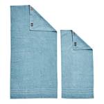 Set handdoeken Uni (6-delig) katoen - Lichtblauw