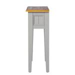 Console Lavalle Partiellement en pin massif - Pin / Gris clair