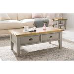 Table basse Lavalle Partiellement en pin massif - Pin / Gris clair