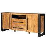 Dressoir Urban Industry I deels massief acaciahout/metaal - acaciahout/zwart