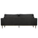 2-Sitzer Sofa BOVLUND Strukturstoff Talta: Schwarz