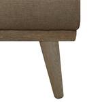 Chaise longue BOVLUND Structuurstof Talta: Beige