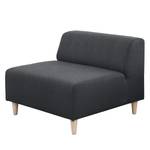 Sofa Kurikka (3-Sitzer) Webstoff - Webstoff Maloti: Anthrazit