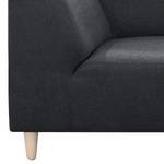 Sofa Kurikka (3-Sitzer) Webstoff - Webstoff Maloti: Anthrazit